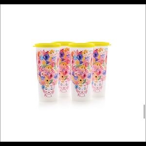 Tupperware Fanciful Tumblers